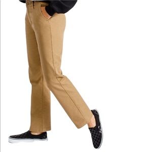 Brixton Victoria Chino Pant Khaki Size 26